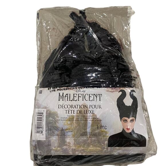 NWT Disney's Maleficent Deluxe Headpiece Halloween Costume - Picture 2 of 2